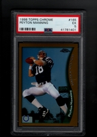 1998 Topps Chrome #165 Peyton Manning PSA 5 EX  INDIANAPOLIS COLTS